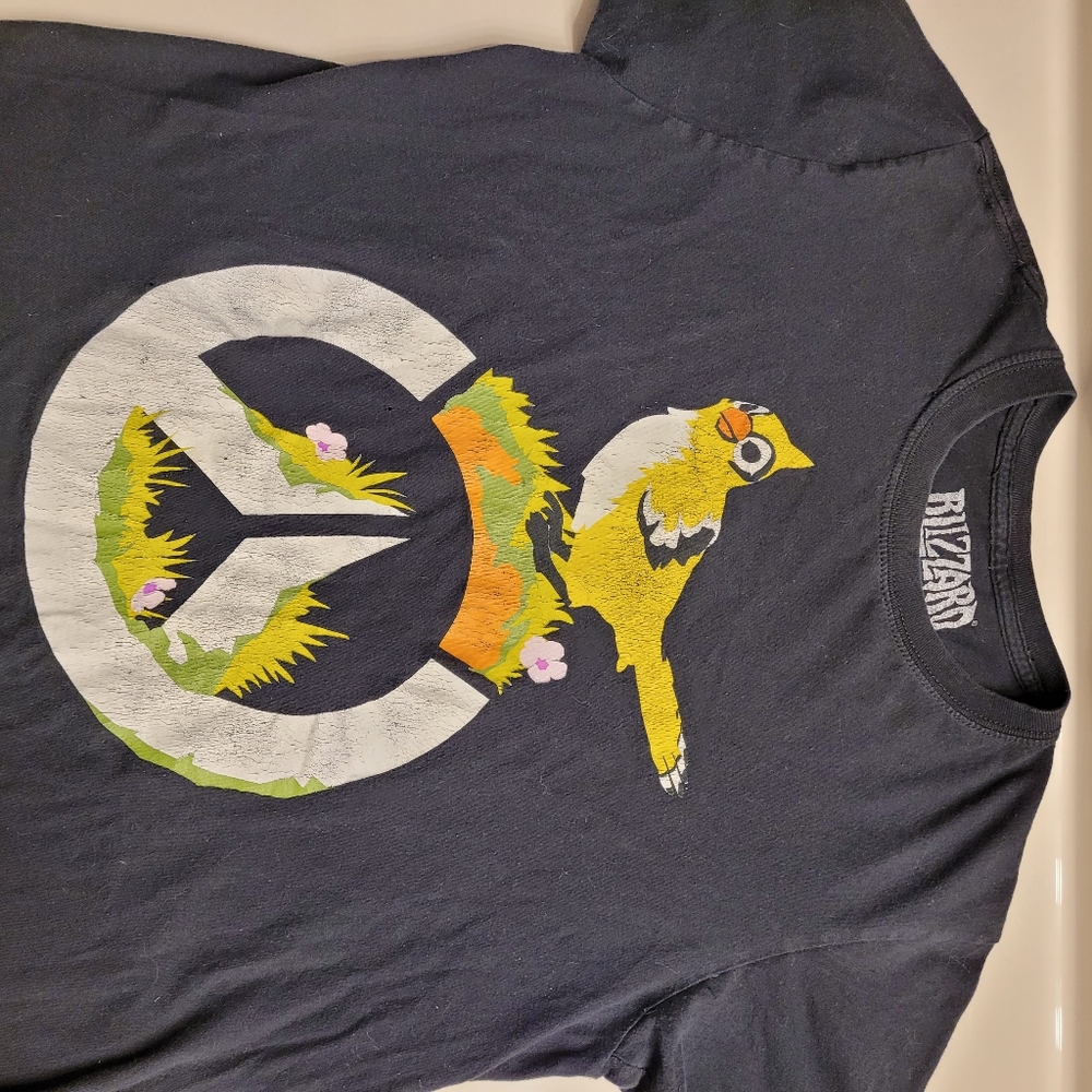OVERWATCH Ganymede Blizzard X ThinkGeek Black Tee Med Unisex Styling - Picture 9 of 11